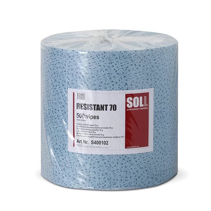 SOLL RESISTANT 70 leysiefnaþolnir klútar (500 stk)