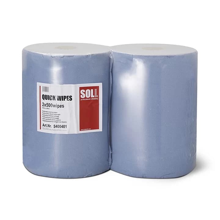 SOLL QUICK WIPES pappírsrúlla 36 × 38 cm (500 blöð)