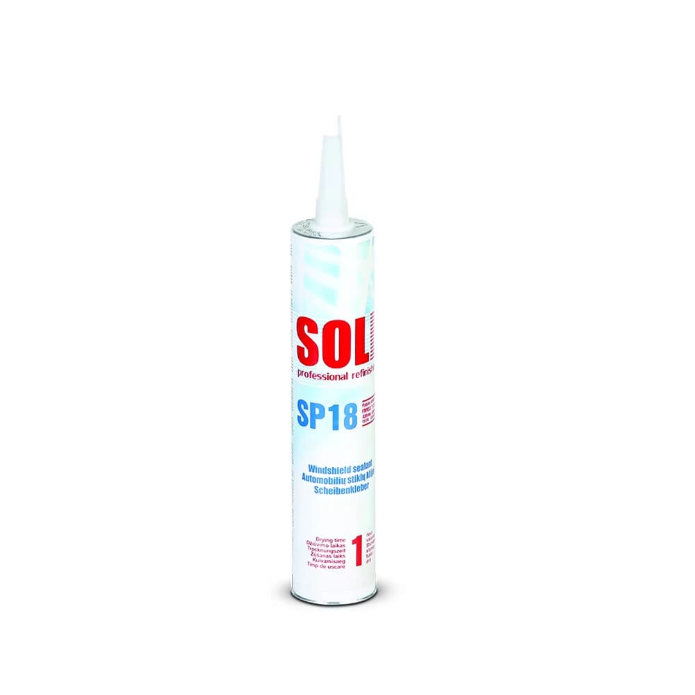 SOLL SP18 rúðulím 310 ml, svart