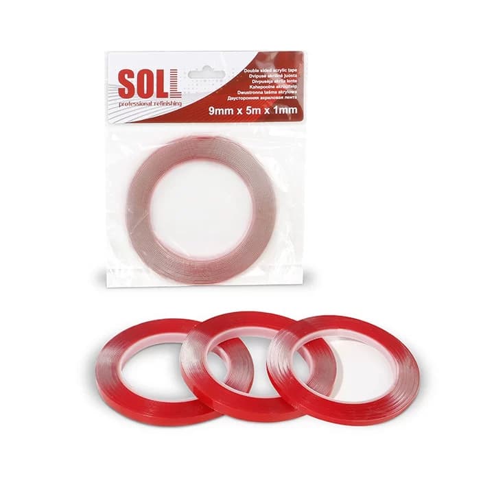 SOLL tvíhliða akrýllímband 5 m × 1 mm