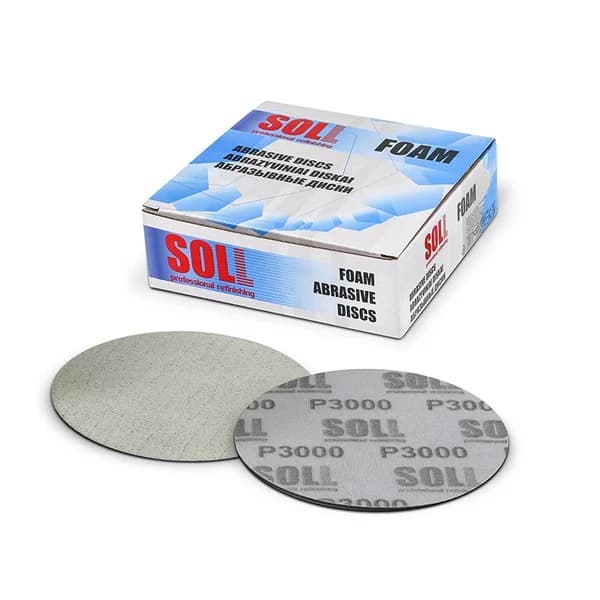 SOLL FOAM slípidiskur Ø150 mm P3000 (15 stk)