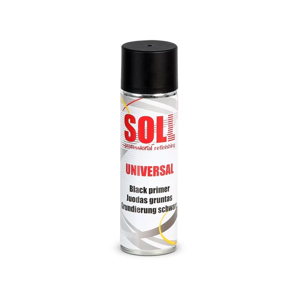 SOLL svartur grunnur í úðabrúsa 500 ml