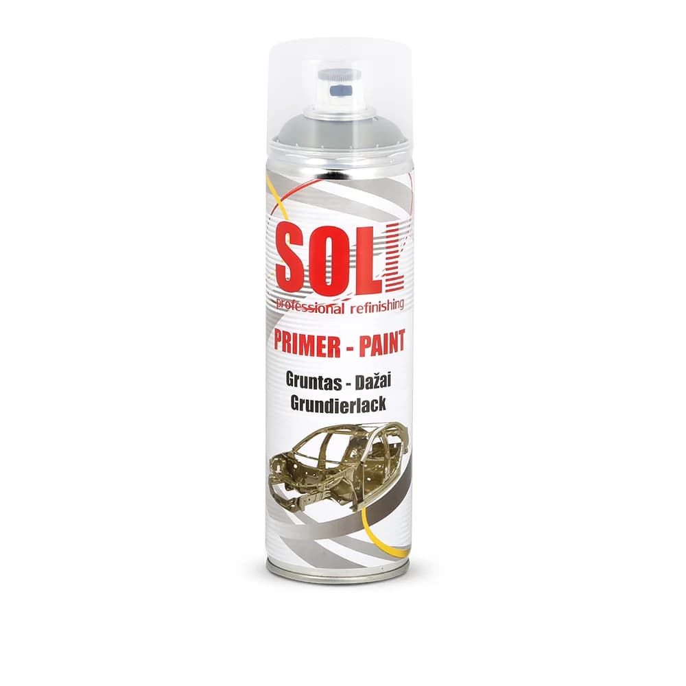 SOLL PRIMER-PAINT grunnur og lakk í einu, 500 ml