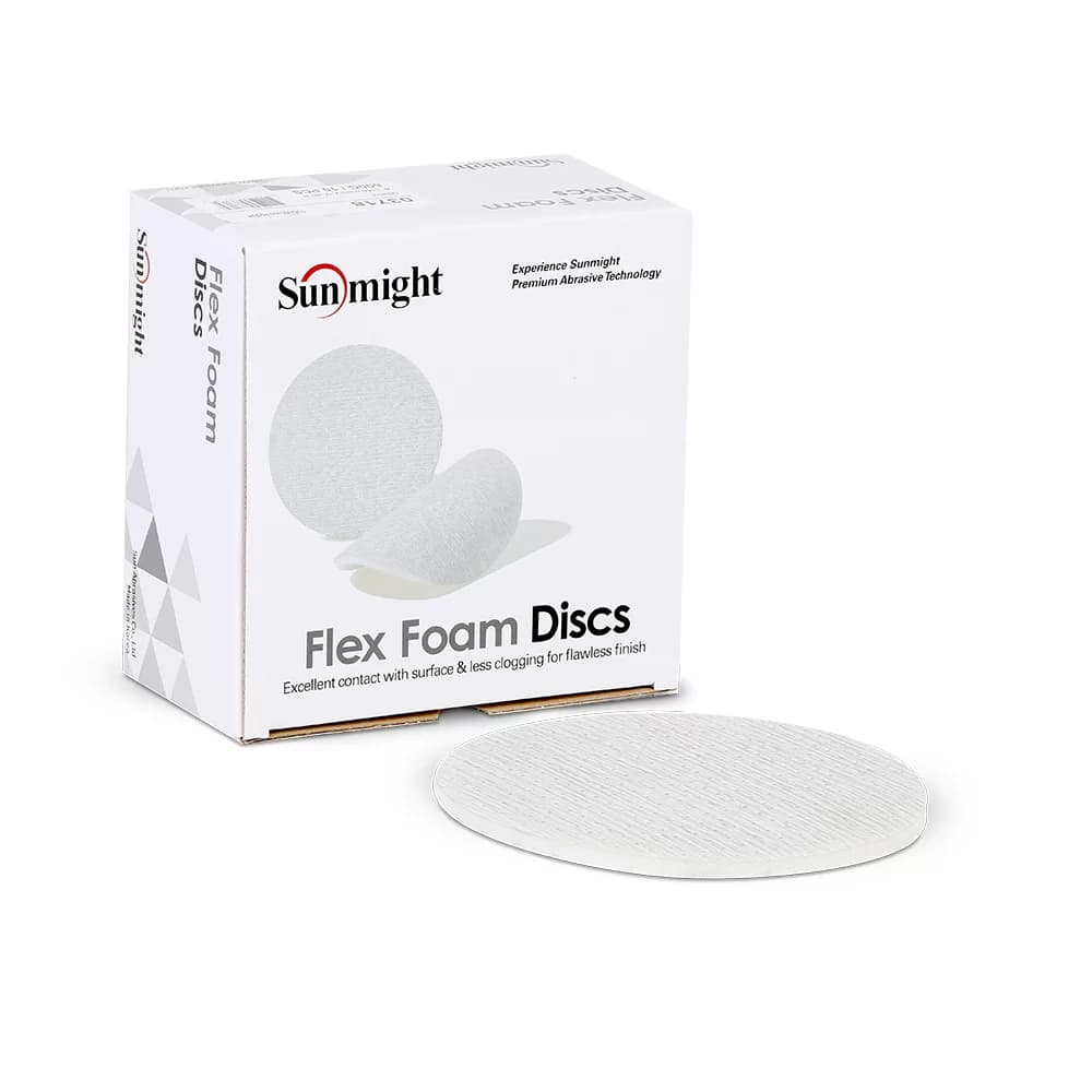 Sunmight Flex Foam G330T slípisvampdiskur Ø150 mm