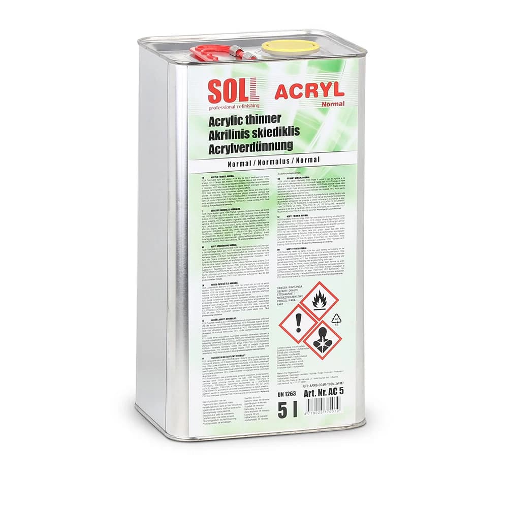 SOLL ACRYL akrýlþynnir 5 L